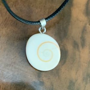 om pendant shiva eye